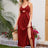 Crisscross Smocked Spaghetti Strap Dress - V.I.P Digital Presence