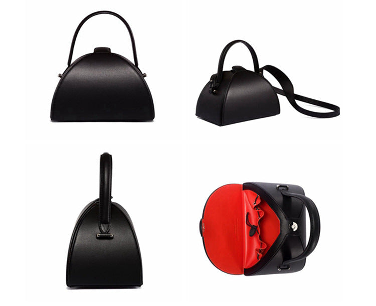 Cross shoulder Half circle Bag Handbag Single shoulder Trendy Cross shoulder Bag - V.I.P Digital Presence