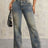 Cross Wide Leg Jeans with Pockets - V.I.P Digital Presence