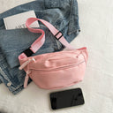 Crossbody bag women's casual bag canvas bag waist bag trendy sports chest bag - V.I.P Digital Presence