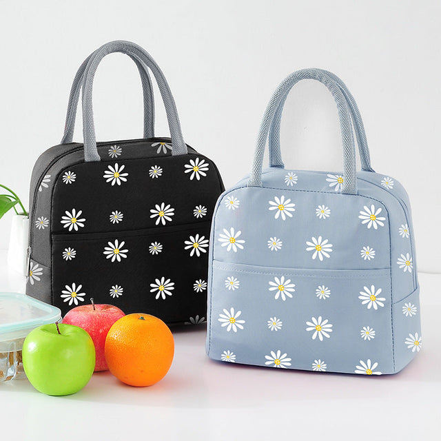Daisy Office Workers Portable Bag, Student Lunch Box Bag, Lunch Bag, Thermal Insulation Bag, Cold Insulation Bag - V.I.P Digital Presence