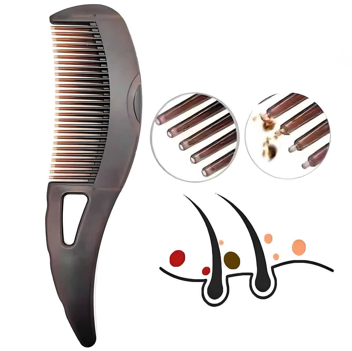 Dandruff Scalp Hollow Brush - V.I.P Digital Presence