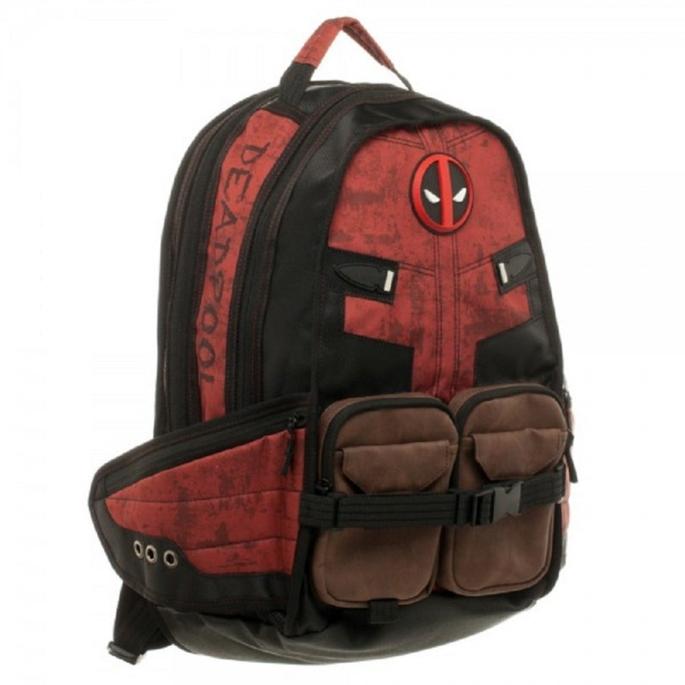 Deadpool Marvel Comics Super Hero Movie Civil War School Bags Men Rucksack Mochila Bag Backpacks shoulder crossbody - V.I.P Digital Presence
