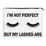 Deanfun Cosmetic Bags 3D Printed Eyelash with Letter Necessaries for Women Travelling - V.I.P Digital Presence
