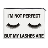 Deanfun Cosmetic Bags 3D Printed Eyelash with Letter Necessaries for Women Travelling - V.I.P Digital Presence