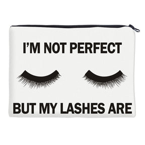 Deanfun Cosmetic Bags 3D Printed Eyelash with Letter Necessaries for Women Travelling - V.I.P Digital Presence