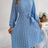 Ditsy Floral Tie Waist Pleated Dress - V.I.P Digital Presence