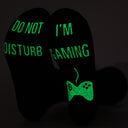 DO NOT DISTURB Short Socks Glue Letter Printing Socks Men's Mid-Tube Game Socks - V.I.P Digital Presence