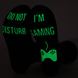 DO NOT DISTURB Short Socks Glue Letter Printing Socks Men's Mid-Tube Game Socks - V.I.P Digital Presence