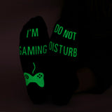 DO NOT DISTURB Short Socks Glue Letter Printing Socks Men's Mid-Tube Game Socks - V.I.P Digital Presence