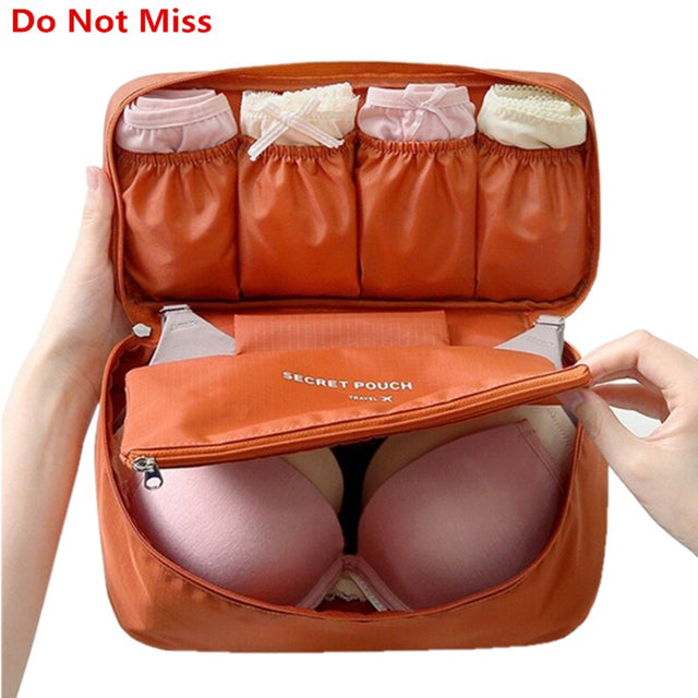 Do Not Miss Bra Underwear Travel Bag Suitcase Organizer Women Cosmetic Bag Luggage Organizer - V.I.P Digital Presence