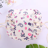 Do Not Miss Drop ship Women Drawstring Cosmetic Bag travel Organizer bag pouch Make Up Case Storage Makeup Bag Toiletry bag - V.I.P Digital Presence
