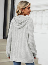 Drawstring Long Sleeve Hoodie - V.I.P Digital Presence