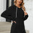 Drawstring Long Sleeve Hoodie - V.I.P Digital Presence