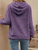 Drawstring Long Sleeve Hoodie - V.I.P Digital Presence