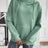 Drawstring Long Sleeve Hoodie with Kangaroo Pocket - V.I.P Digital Presence