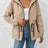 Drawstring Zip Up Hooded Jacket - V.I.P Digital Presence