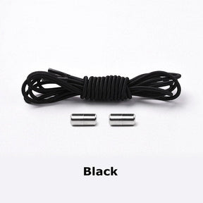 Elastic Lock Shoe Laces No Tie Shoelaces New Simplicity Round Metal Tip Shoelace Leisure Quick Sport Shoe Laces Unisex - V.I.P Digital Presence