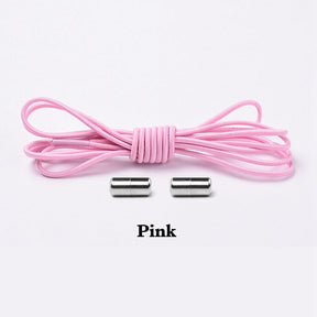 Elastic Lock Shoe Laces No Tie Shoelaces New Simplicity Round Metal Tip Shoelace Leisure Quick Sport Shoe Laces Unisex - V.I.P Digital Presence