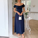 Elegant one shoulder long dress - V.I.P Digital Presence