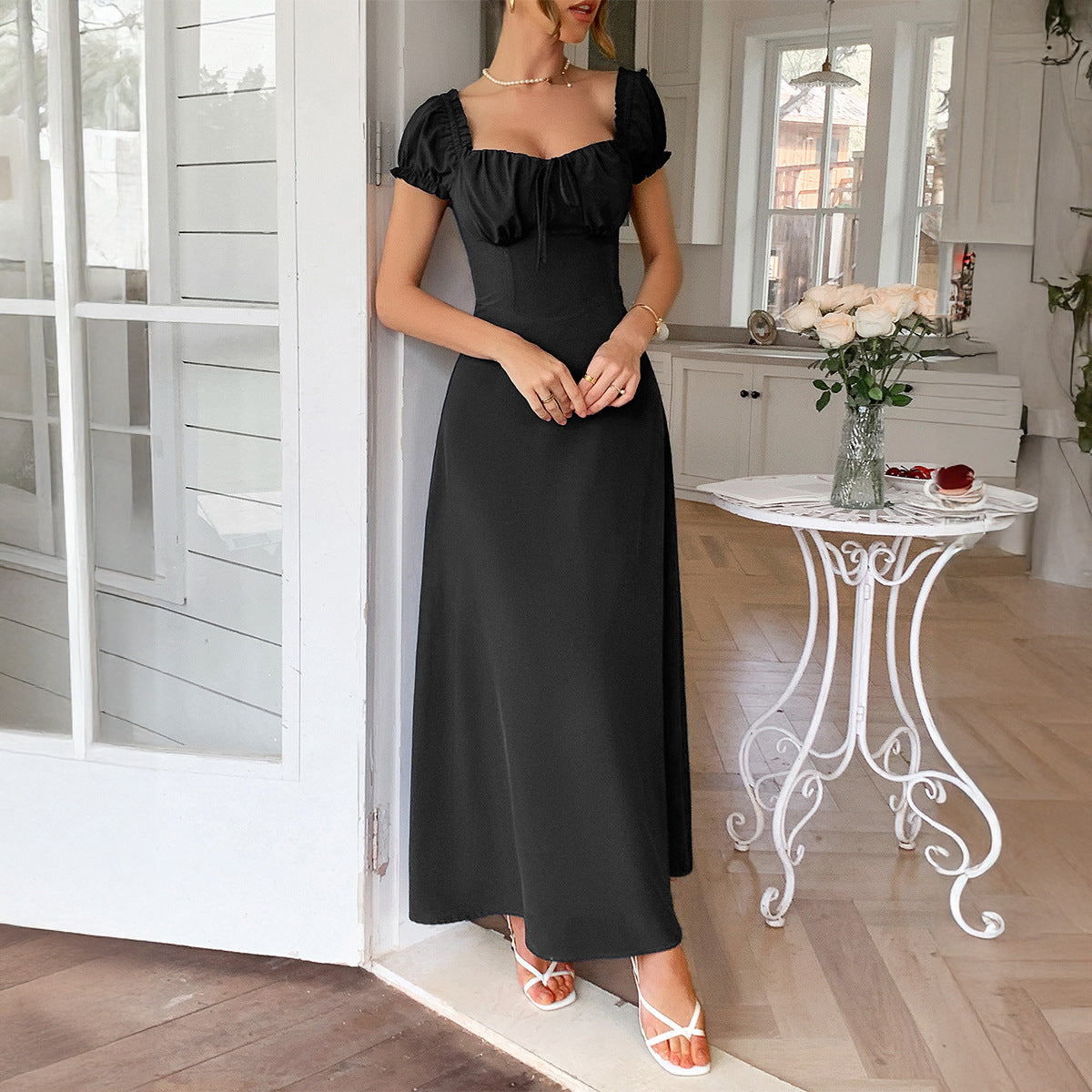 Elegant one shoulder long dress - V.I.P Digital Presence
