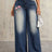Embroidered Wide Leg Jeans - V.I.P Digital Presence