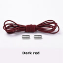 Elastic Lock Shoe Laces No Tie Shoelaces New Simplicity Round Metal Tip Shoelace Leisure Quick Sport Shoe Laces Unisex - V.I.P Digital Presence