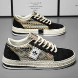 Espadrilles Men Sneakers Flat Canvas Shoes For Men Yuppie Casual Walking Shoes Male Linen Men's Shoes Fisherman's Sneakers Man - V.I.P Digital Presence