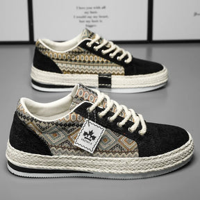 Espadrilles Men Sneakers Flat Canvas Shoes For Men Yuppie Casual Walking Shoes Male Linen Men's Shoes Fisherman's Sneakers Man - V.I.P Digital Presence