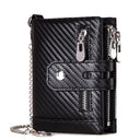 European and American first-layer kraft card bag men's short genuine leather wallet Father's Day gift - V.I.P Digital Presence
