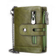 European and American first-layer kraft card bag men's short genuine leather wallet Father's Day gift - V.I.P Digital Presence