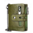 European and American first-layer kraft card bag men's short genuine leather wallet Father's Day gift - V.I.P Digital Presence