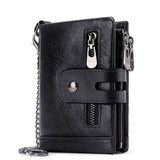 European and American first-layer kraft card bag men's short genuine leather wallet Father's Day gift - V.I.P Digital Presence