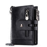 European and American first-layer kraft card bag men's short genuine leather wallet Father's Day gift - V.I.P Digital Presence