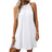 European and American round neck hanging neck loose sleeveless dress for women - V.I.P Digital Presence