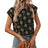 European and American round neck knitted small flower top - V.I.P Digital Presence