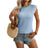 European and American round neck outer seam twisted strip sleeveless color blocked vest - V.I.P Digital Presence