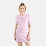 European and American style women's clothing new fashion short sleeved knitted top half skirt set - V.I.P Digital Presence