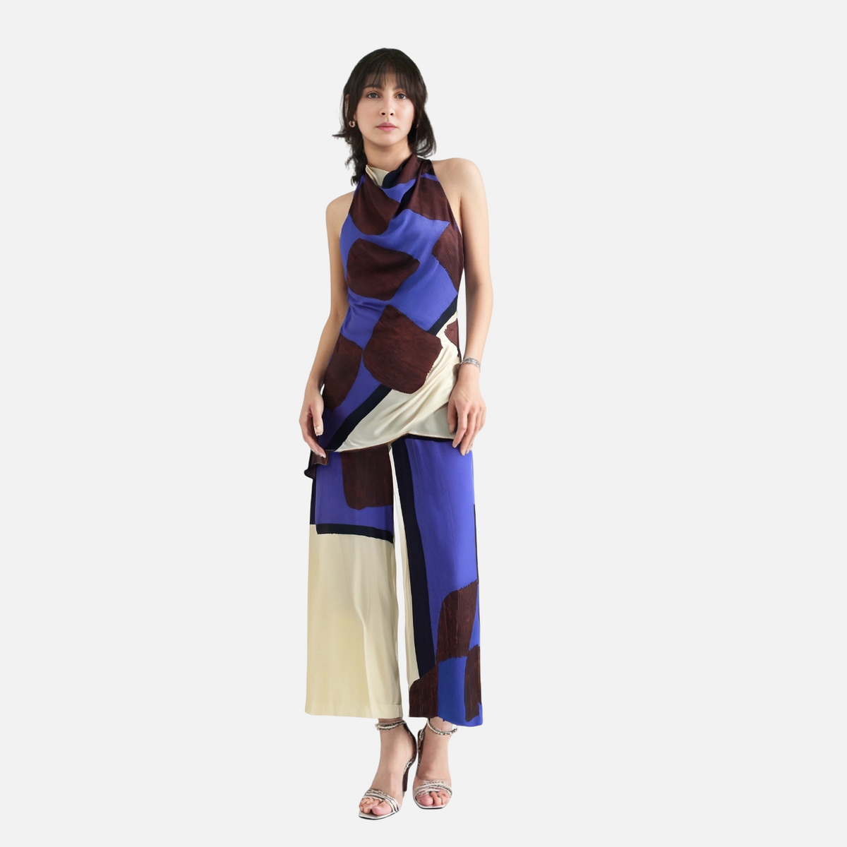 European and American style women's fashion casual printed neck hanging set - V.I.P Digital Presence