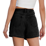 European and American women's irregular denim short skirt half skirt spicy girl pants skirt - V.I.P Digital Presence