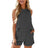 European and American women's sleeveless vest shorts striped two-piece set - V.I.P Digital Presence