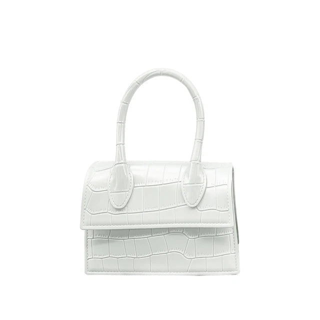 Fashion Crocodile Pattern PVC Women Top Handle Purse Jelly Color Brand Crossbody Bag  Summer Mini Beach Handbag - V.I.P Digital Presence