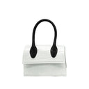 Fashion Crocodile Pattern PVC Women Top Handle Purse Jelly Color Brand Crossbody Bag  Summer Mini Beach Handbag - V.I.P Digital Presence