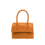 Fashion Crocodile Pattern PVC Women Top Handle Purse Jelly Color Brand Crossbody Bag  Summer Mini Beach Handbag - V.I.P Digital Presence