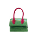 Fashion Crocodile Pattern PVC Women Top Handle Purse Jelly Color Brand Crossbody Bag  Summer Mini Beach Handbag - V.I.P Digital Presence