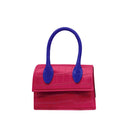 Fashion Crocodile Pattern PVC Women Top Handle Purse Jelly Color Brand Crossbody Bag  Summer Mini Beach Handbag - V.I.P Digital Presence