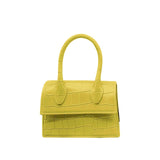 Fashion Crocodile Pattern PVC Women Top Handle Purse Jelly Color Brand Crossbody Bag  Summer Mini Beach Handbag - V.I.P Digital Presence