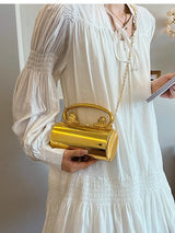 Fashion handbag women's versatile solid color acrylic bag chain strap crossbody bag - V.I.P Digital Presence