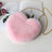Fashion love heart bag peach heart bag women's chain messenger bag plush shoulder furry bag coin purse - V.I.P Digital Presence