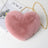 Fashion love heart bag peach heart bag women's chain messenger bag plush shoulder furry bag coin purse - V.I.P Digital Presence